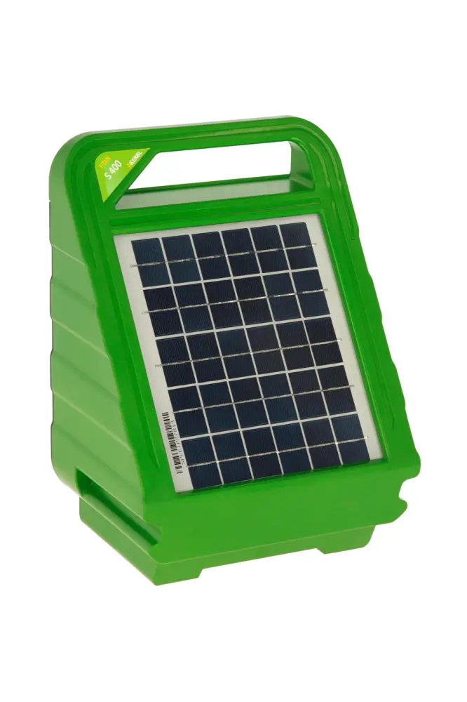 Pastor Eléctrico para Cerca 12V TITAN S400 one Acabado en Madera