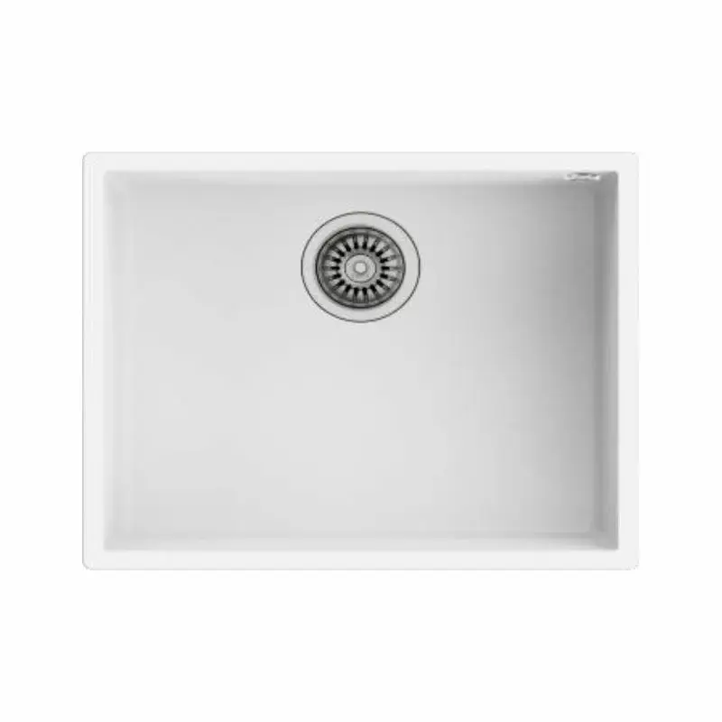 Premium con Certificación Hi-Fi Fregadero Teka SQUARE 50.40 TG Blanco