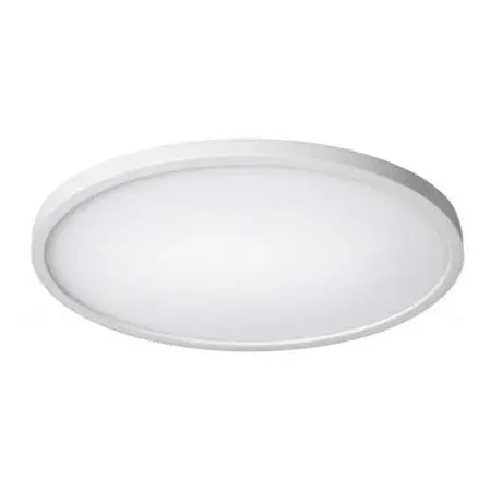 Premium con Certificación Hi-Fi Plafón plástico, difusor de policarbonato blanco Ø 50 cm LED 48W - TOPL0007