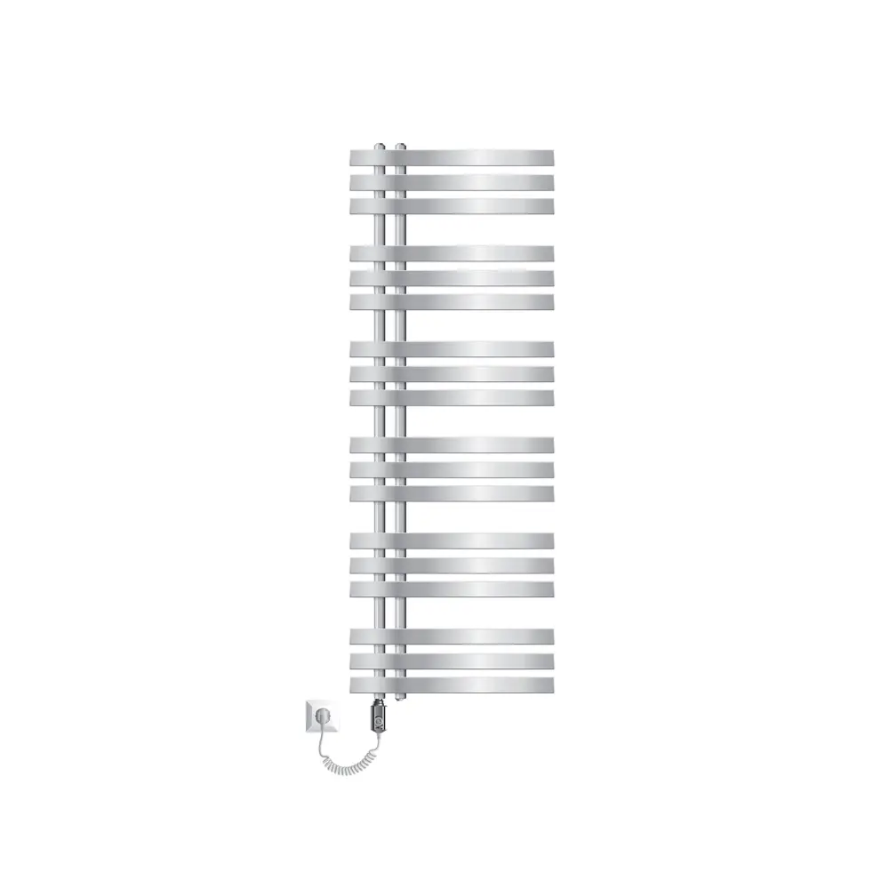 Profesional de Alta Fidelidad Radiador toallero eléctrico - 500 x 1400 mm - cromo ecd germany