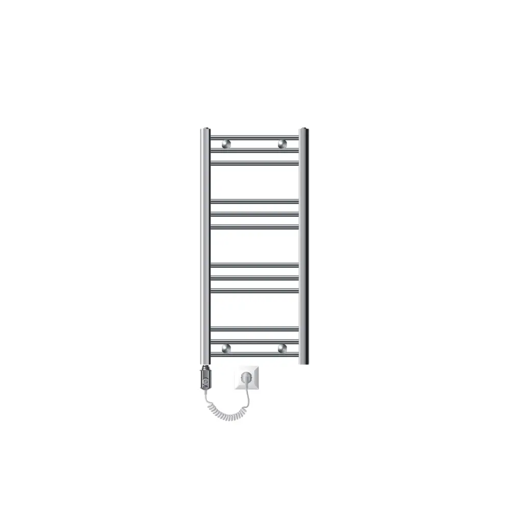 Radiador toallero eléctrico - 400 x 800 mm cromo ecd germany (Modelo BT-450)