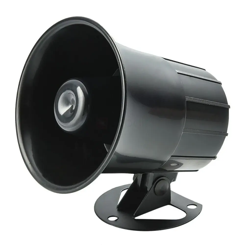 Sirena Sptline de Un Solo Tono 30W Color Negro B-NE2030W con Cartucho Magnético y USB
