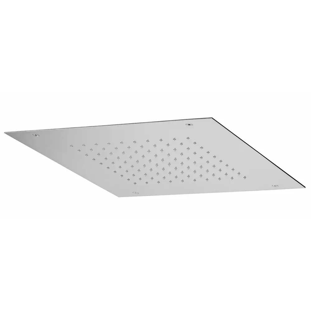Soffione de ducha anticalcáreo cuadrado 43x43 cm Paffoni Actual York en metal