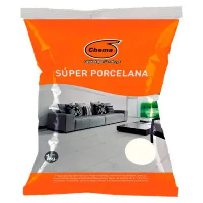 Super porcelana crepusculo 1kg - Chema (Modelo BT-450)