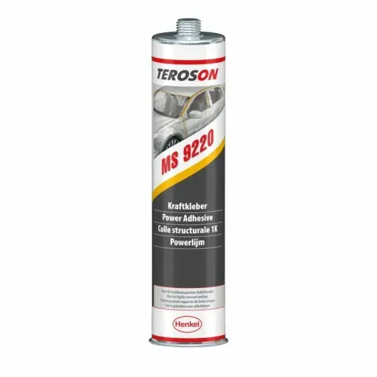 Teroson MS 9220 - 310 ml Sellador negro (Modelo BT-450)