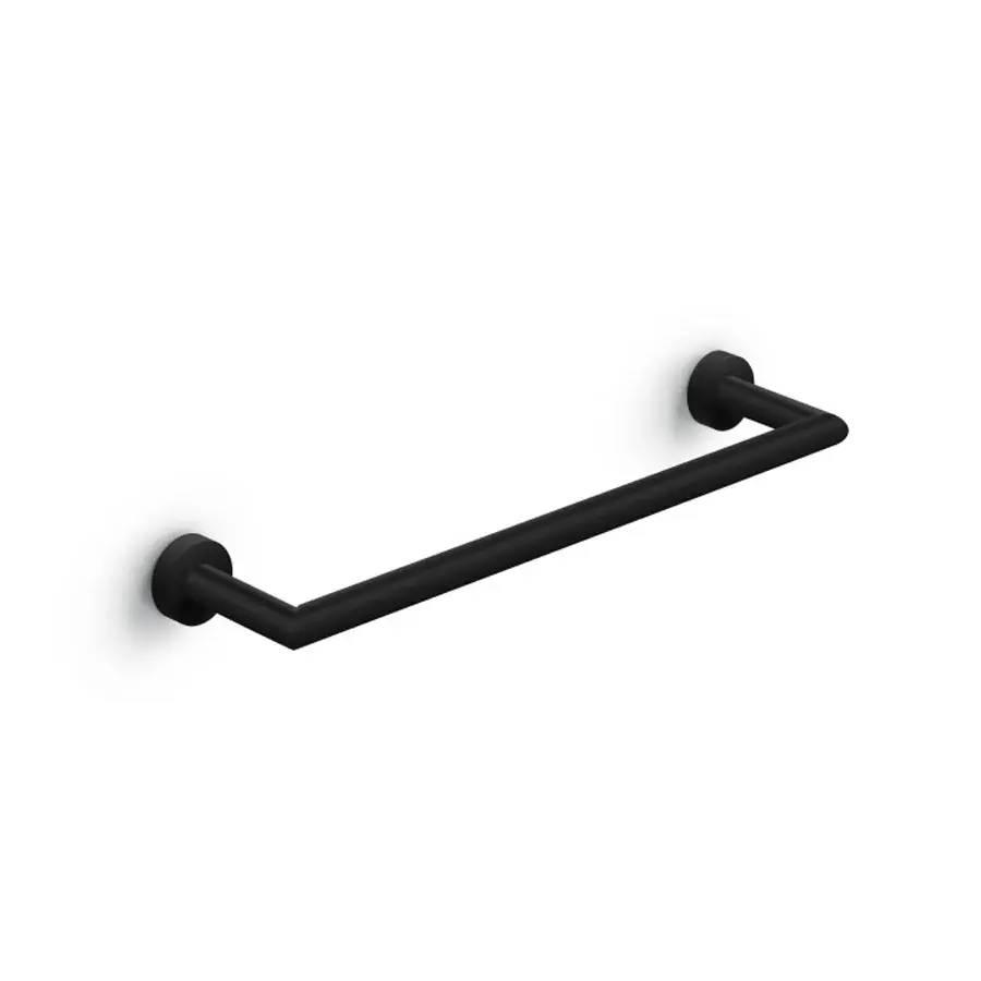 Toallero de pared de Lineabeta colección Baketo en latón pintado negro cm 40 con Conexión Bluetooth