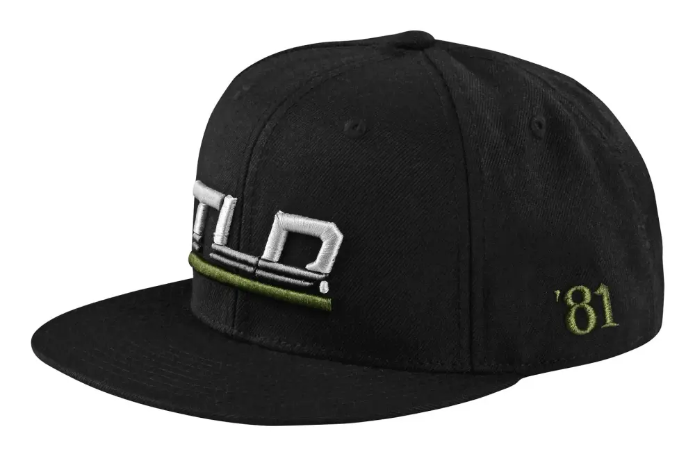Tocadiscos USB Troy Lee Designs Jockey Snapback Speed Negro