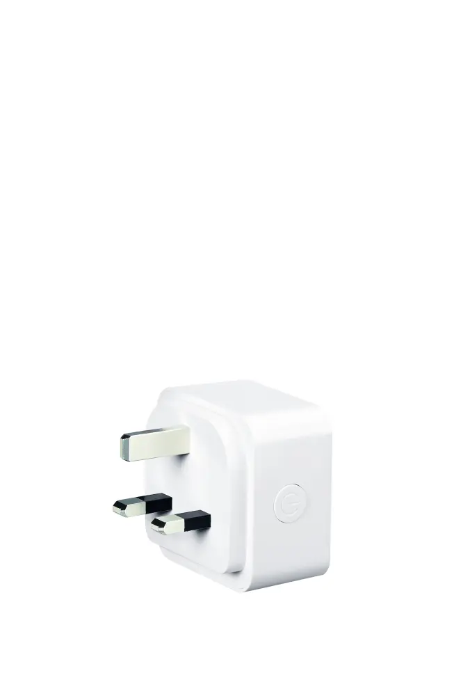 Toma eléctrica 4lite UK, Blanco, sin interruptor Interior | 4L1/8035