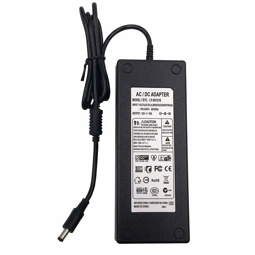 Fuente de Alimentación Transformadora 12V / 10A para Instrumentación
