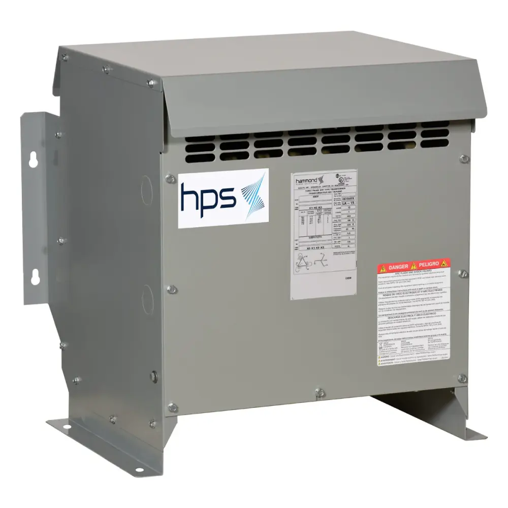 Transformador seco de 45 kVA - Hammond Power Solutions con Filtro de Ruido