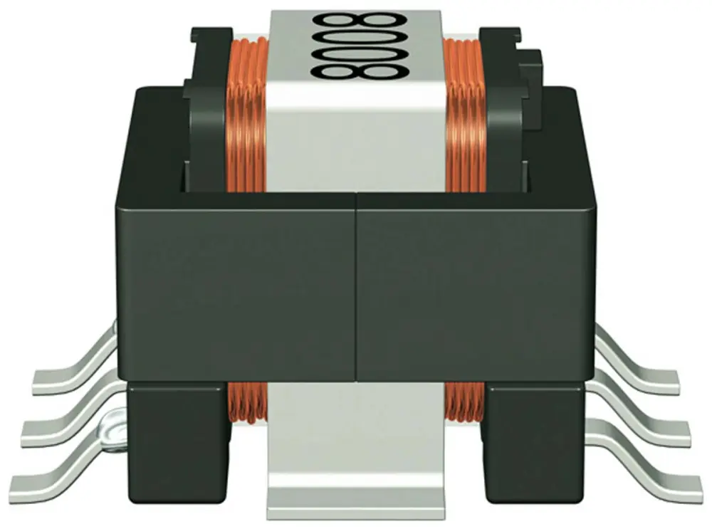 Transformador de corriente EPCOS B828, entrada 20A, ratio: 20:1, dim. 8,13 x 7,11 x 5,08 mm | B82801B0925A200