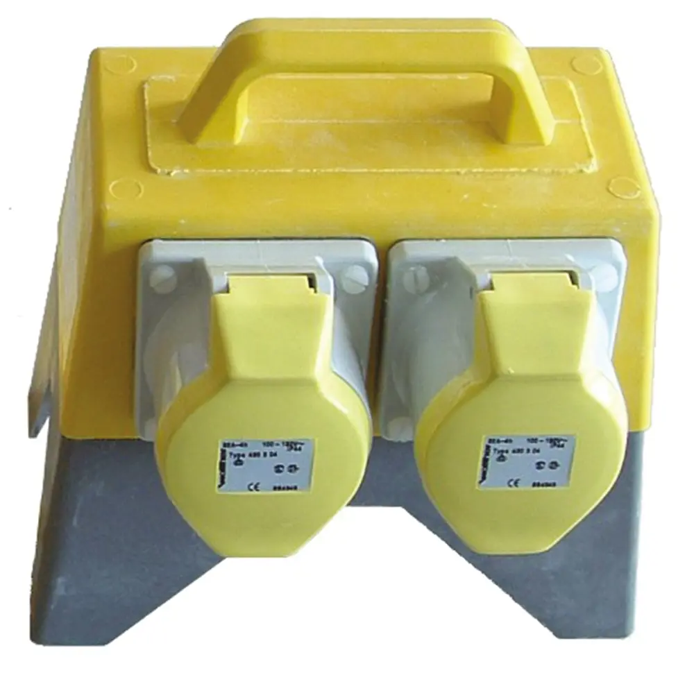 Caja divisora Carroll & Meynell EOU2X32/GRP, 110V ac, 110V ac, 32A, EOU Carroll & Meynell