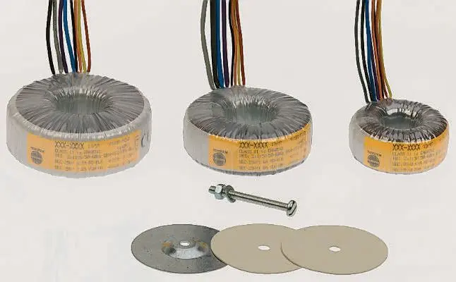 Transformador toroidal Nuvotem Talema, 92450-P2S2, Tensión 2 x 55V ac, Potencia 1000VA, 2 salidas