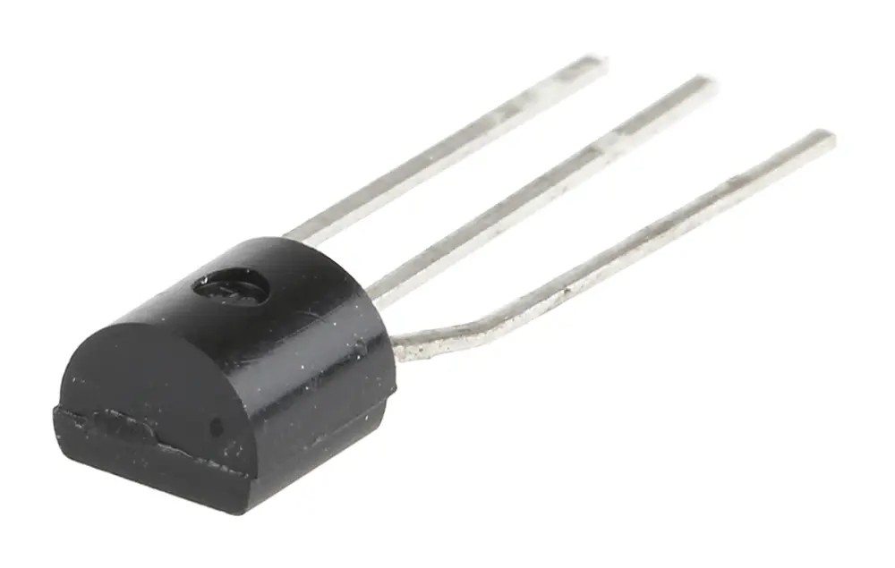 Transistor, 2N3904TAR, NPN 200 mA 40 V TO-92, 3 pines, 300 MHz, Simple onsemi