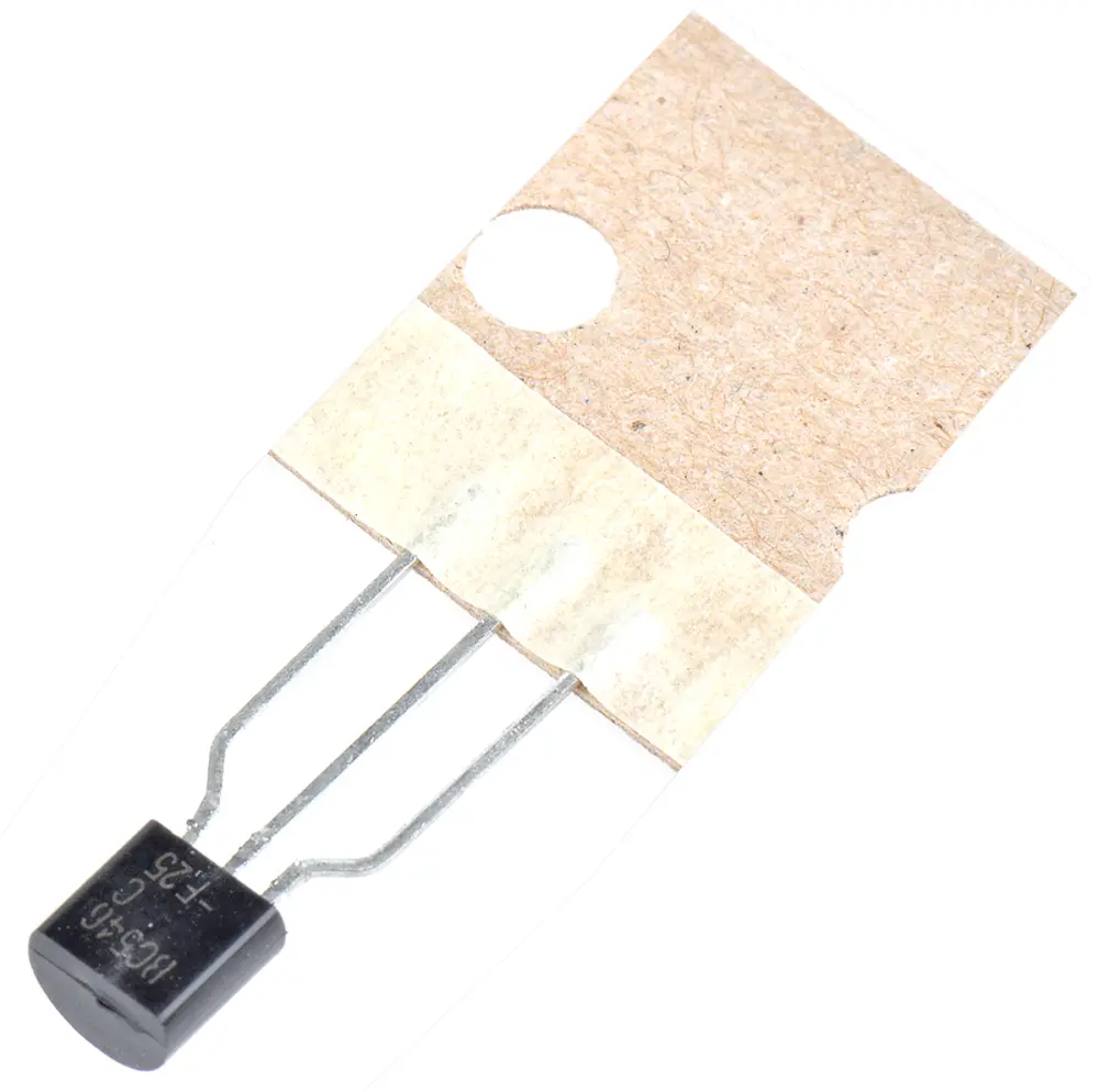 Transistor, BC546CTA, NPN 100 mA 65 V TO-92, 3 pines, 1 MHz, Simple onsemi