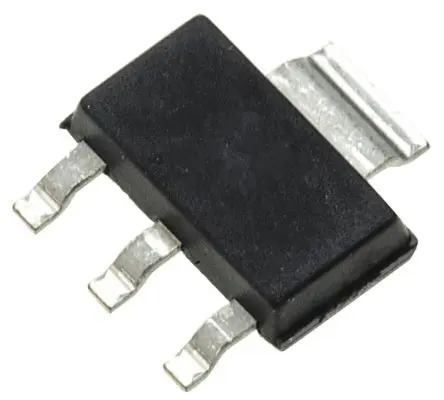 Transistor, BCP53T1G, PNP -1,5 -80 V SOT-223 (SC-73), 3 + Tab pines, 35 MHz, Simple onsemi