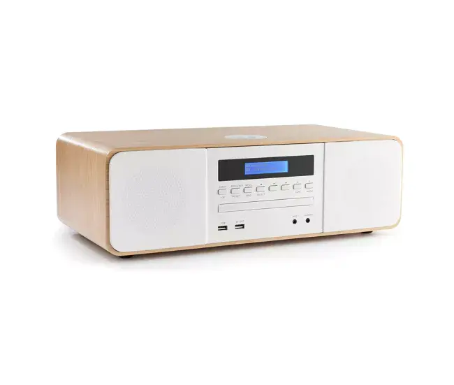 Minicadena Thomson Bluetooth con reproductor de CD/radio/MP3/USB con Garantí Incluida