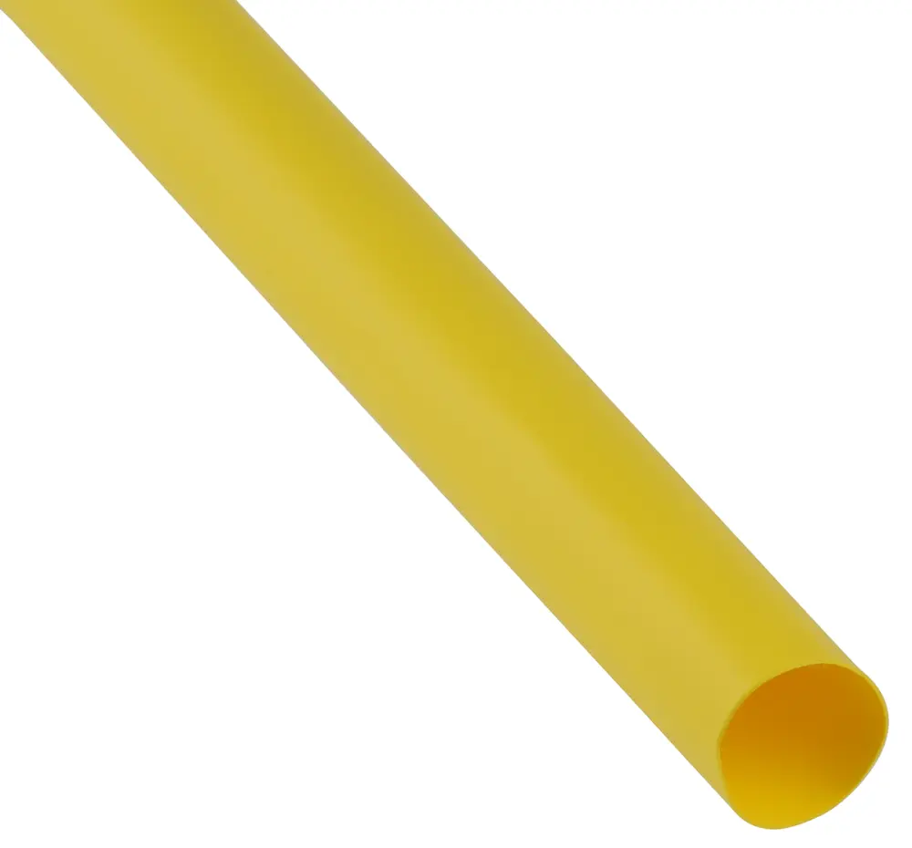 Tubo termorretráctil TE Connectivity de Poliolefina Amarillo, contracción 2:1, Ø 12.7mm, long. 1.2m | RNF-100-1/2-4-STK