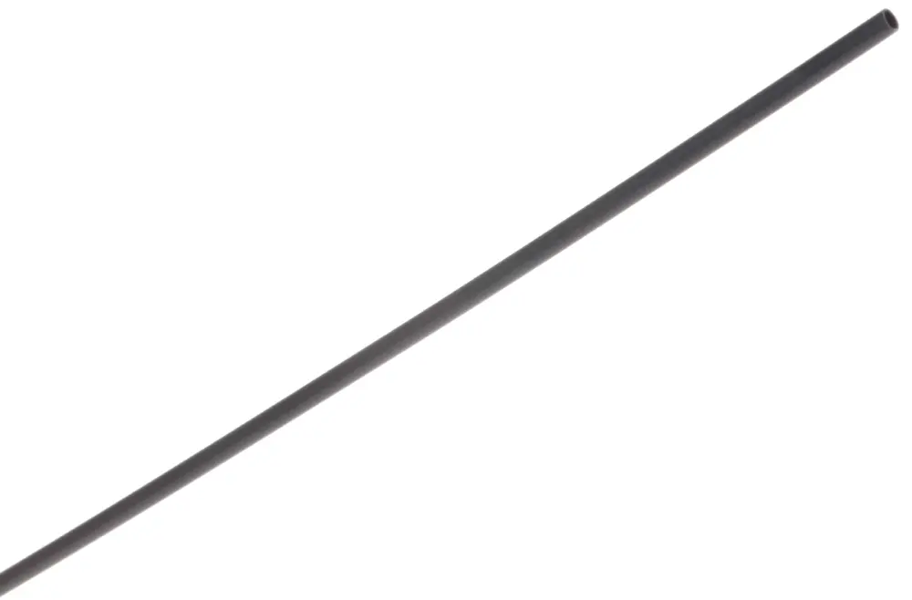 Tubo termorretráctil TE Connectivity de Poliolefina Negro, contracción 2:1, Ø 1.6mm, long. 1.2m | CRN-1/16-0-STK
