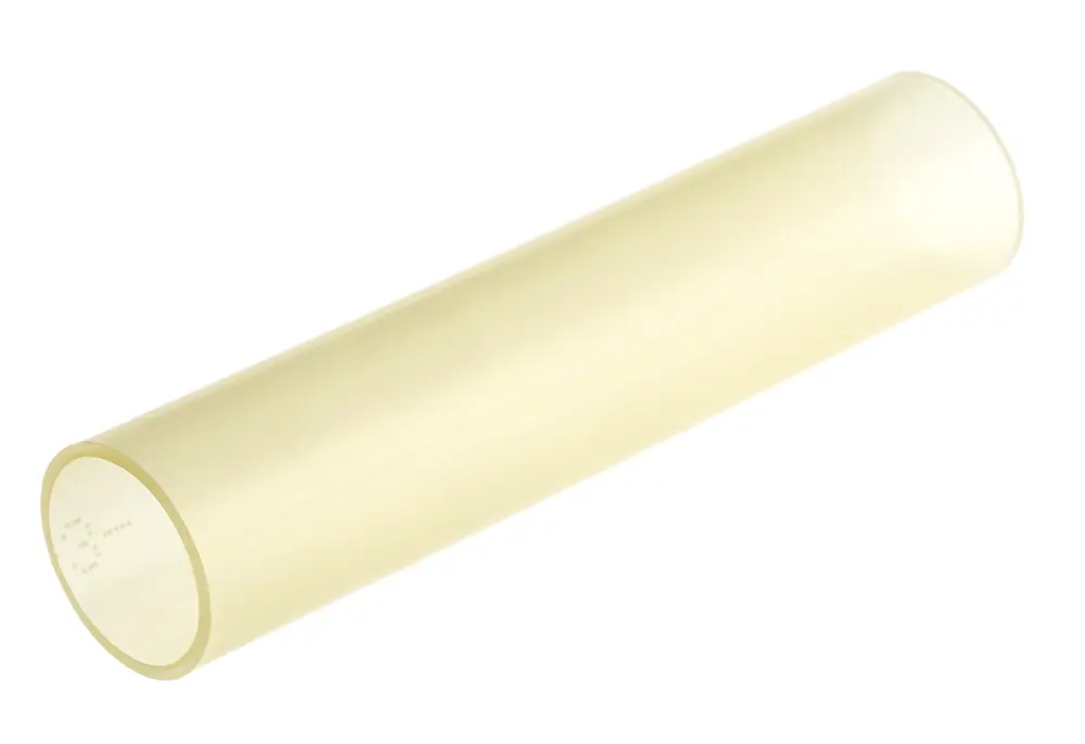 Tubo termorretráctil TE Connectivity de Poliolefina Transparente, contracción 4:1, Ø 10.8mm, long. 65mm, forrado con | ...