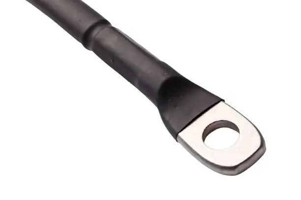 Tubo termorretráctil de Poliolefina Negro, contracción 3:1, Ø 25mm, long. 1.22m