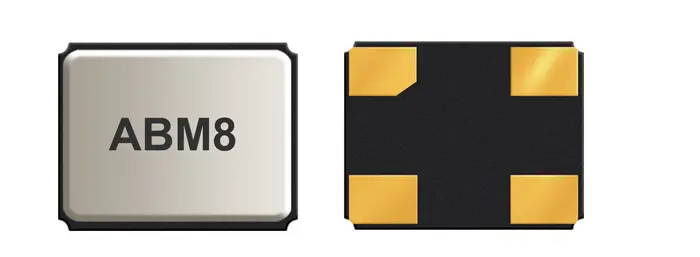 Unidad de cristal 20MHZ, ±20ppm, SMD, 4-Pin, 3.2 x 2.5 x 0.8mm | ABM8-20.000MHZ-B2-T Abracon