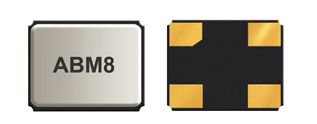 Unidad de cristal 25MHZ, ±20ppm, SMD, 4-Pin, 3.2 x 2.5 x 0.8mm | ABM8-25.000MHZ-B2-T Abracon