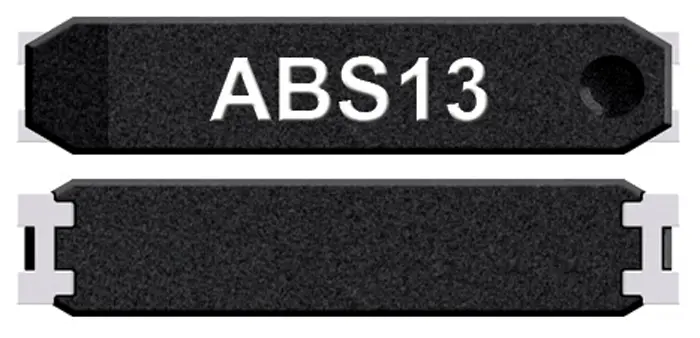 Unidad de cristal 32.768kHz, ±10ppm, SMD, 4-Pin, 6.7 x 1.4 x 1.3mm | ABS13-32.768KHZ-T Abracon