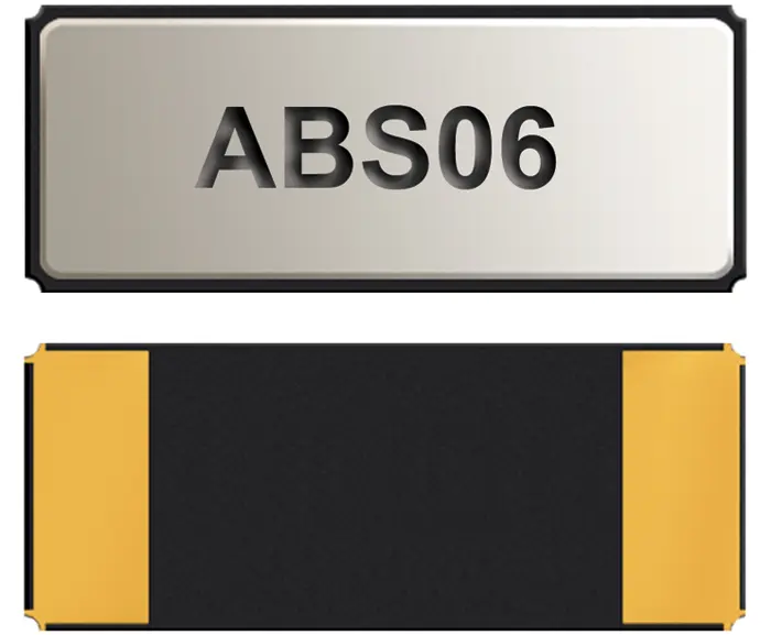 Unidad de cristal 32.768kHz, ±20ppm, SMD, 2-Pin, 2 x 1.2 x 0.6mm | ABS06-32.768KHZ-9-T Abracon