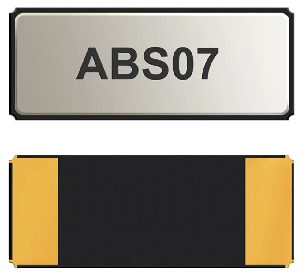 Unidad de cristal 32.768kHz, ±20ppm, SMD, 2-Pin, 3.2 x 1.5 x 0.9mm | ABS07-120-32.768KHZ-T Abracon