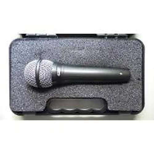 MICROFONO DINAMICO UNID. METALICO (ESTUCHE NEGRO) RADOX 490-146 para Videovigilancia