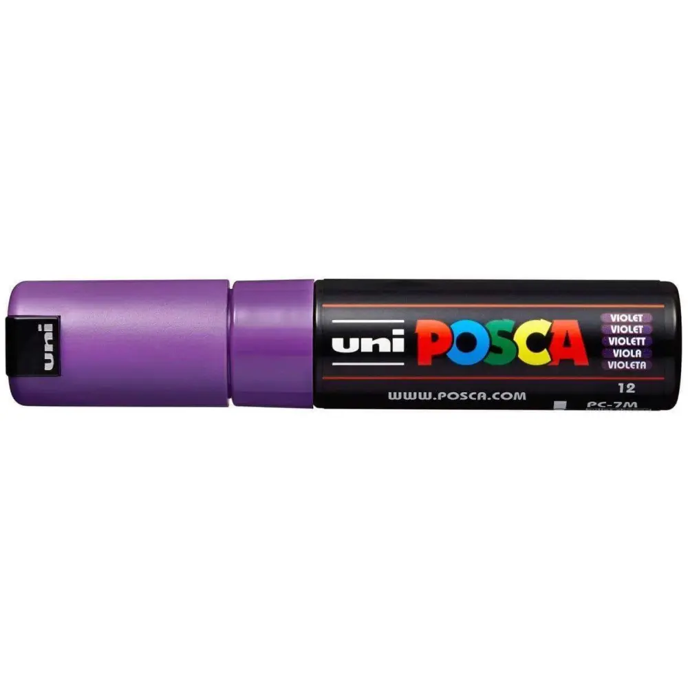 Uni posca PC-7m 12 violeta