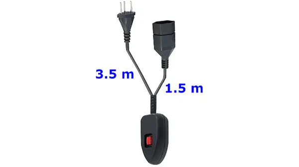 Unidad de distribución de potencia Steffen 31595, Cable 5m, 10A, 230 V Tipo J - CH
