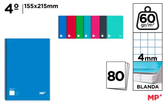 Alta Velocidad CERVANTES 80H **(1UD)** **(COLOR ALEATORIO)**