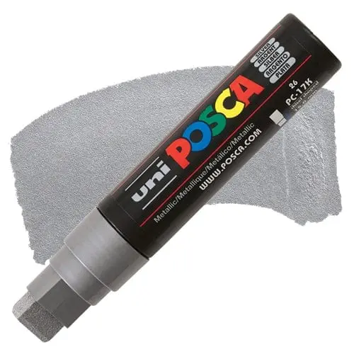 Uni posca PC-17K 26 Plateado