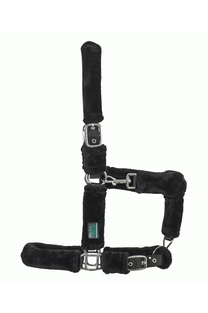 Unidad NAS Cabezada de Cuadra Piel Sintético Peludo USG Black/Black F