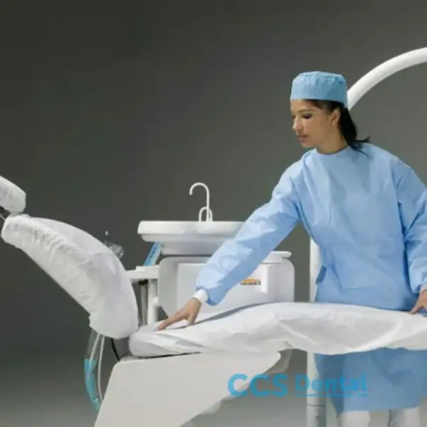 Alta Velocidad Asiento+Respaldo Imperm. Blanco 15Uds.
