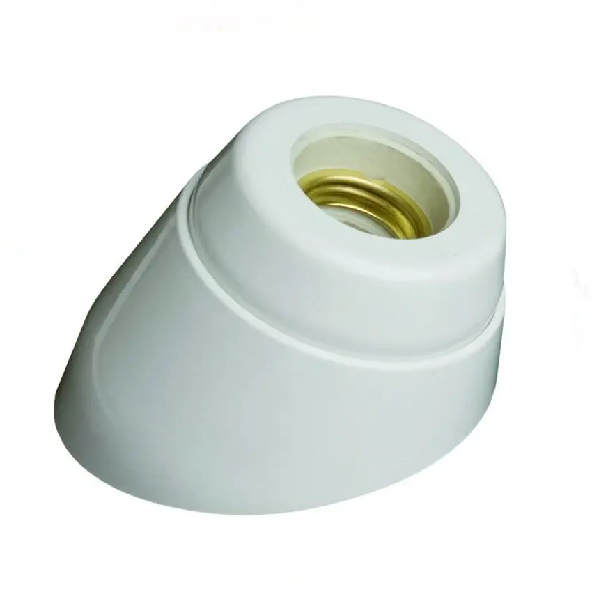 Portalámparas Superficie Curvo E27 Interior Porcelana con Software de Sincronización