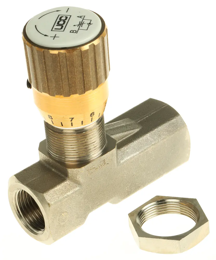 Válvula de control de flujo hidráulica, Parker, G 3/8, 3l/min, 210bar | SCV1701