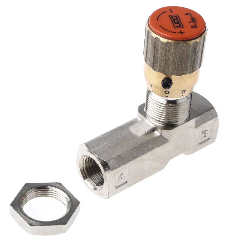 Válvula de control de flujo hidráulica, Parker, G 1/4, 3l/min, 210bar | 2000-VALVE