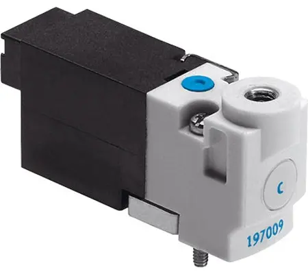 Electroválvula neumática Festo, Serie MHP1, Rosca M3 Métrico, Función Monostable, Sistemas eléctricos | MHP1-M4H-3/2G...