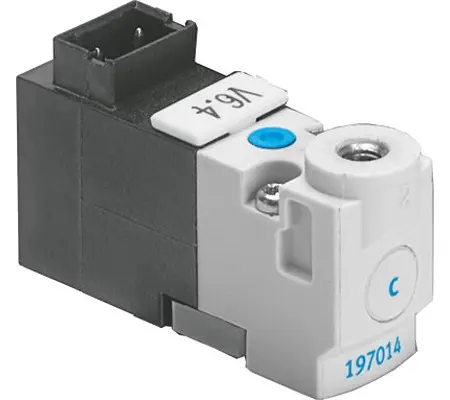 Electroválvula neumática Festo, Serie MHP1, Rosca M3 Métrico, Función Monostable, Sistemas eléctricos | MHP1-M5H-3/2O...