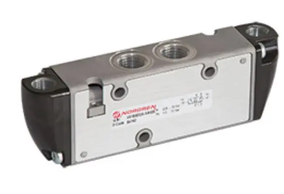 Electroválvula neumática Norgren, Serie V61, Rosca G 1/4, Función 5/2, Piloto/Piloto, 1300l/min | V61B5DDA-XA020