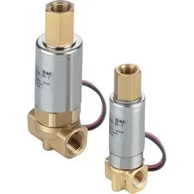 Electroválvula neumática SMC, Serie VDW, Rosca NPT 1/8, Solenoide | VDW250-5G-1-01F-Q