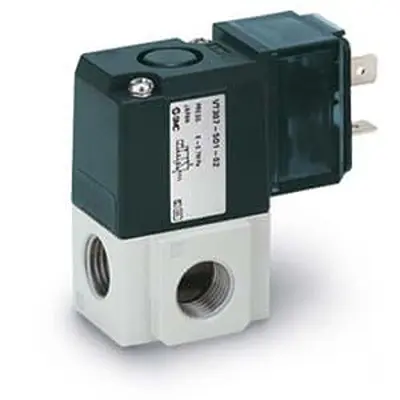 Electroválvula neumática SMC, Serie VT3/VO3, Función Flow Control, Solenoide | VO307-5D1-Q