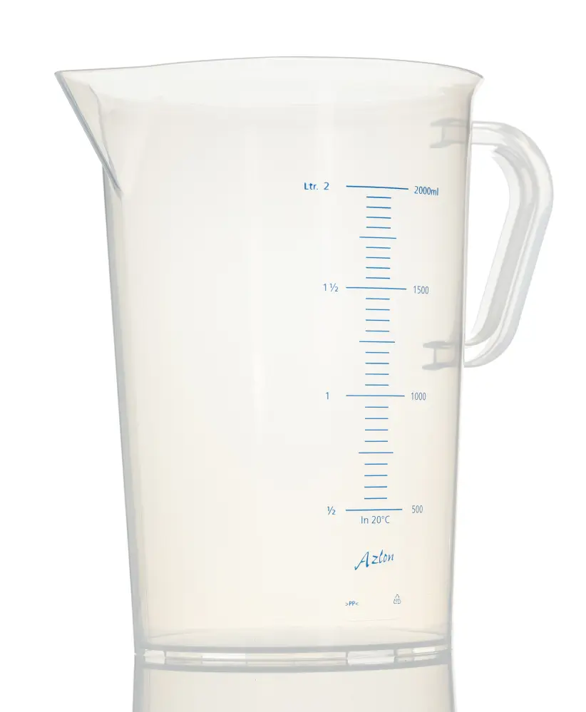 Jarra de laboratorio , PP, 2L