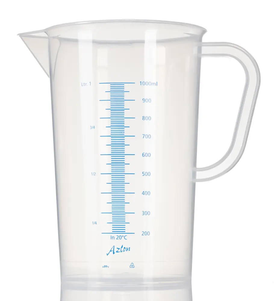 Jarra de laboratorio , PP, 1L