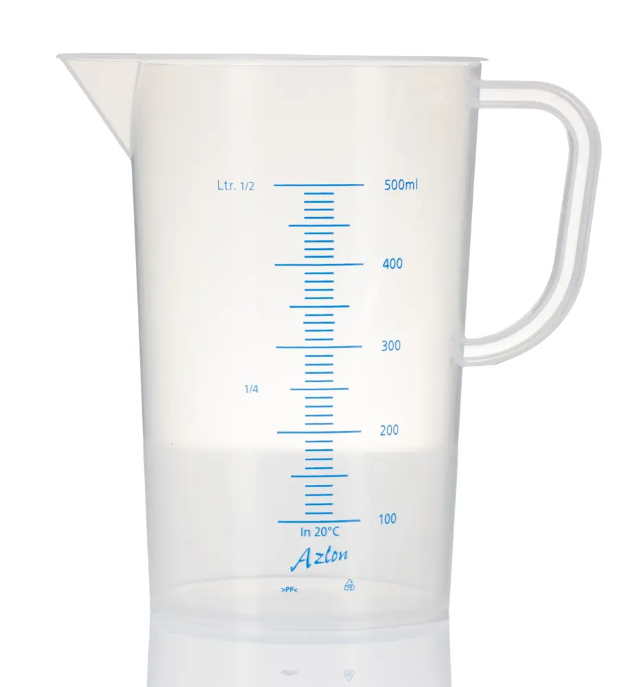Jarra de laboratorio , PP, 500ml