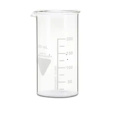Vaso de precipitado , Vidrio de borosilicato, 250ml