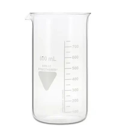 Vaso de precipitado , Vidrio de borosilicato, 800ml